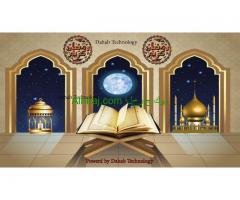 تصميم فيديو لتهنئة بـ شهر رمضان لكل الشركات و الانشطة التجارية