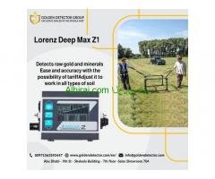 gold and treasure hunter LORENZ DEEPMAX Z1 METAL DETECTOR