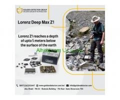 gold and treasure hunter LORENZ DEEPMAX Z1 METAL DETECTOR