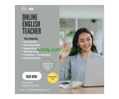 Learn English Online with a qualified Teacher