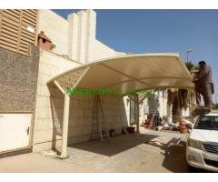 اسعار مميزة بالرياض علي مظلات السيارات باشكال فخمة