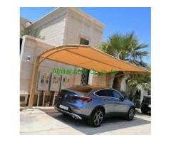 مظلات سيارات باسعار مميزة واشكال حديثة بالرياض