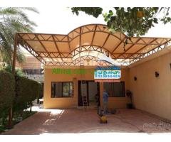 تركيب مظلات وسواتر وهناجر سندوتش بنل وبرجولات0535990488 - 0535990477