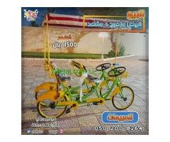 سياكل هوائيه دراجات مزدوجة