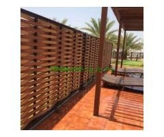 سواتر الرياض خشب وقماش للاحواش والاسوار 0555297757