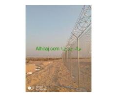 مقاول شبك سياج ونخيل توريد وتركيب