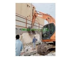 هدم وتكسير واعمال الاسفلت والابوكسي
